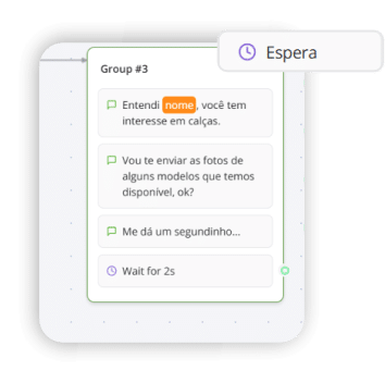 bloco espera